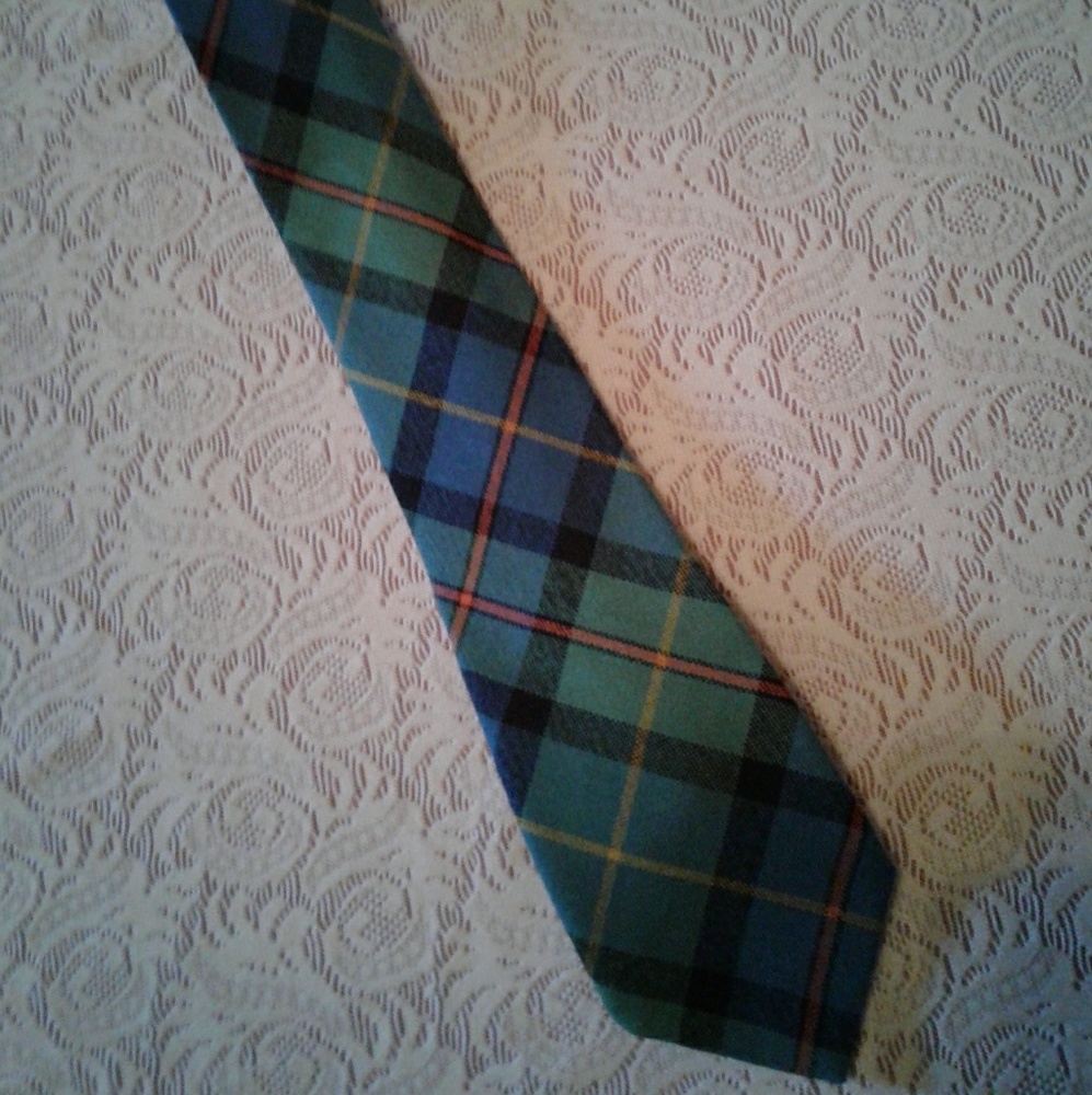 🌺Vintage MACLEOD OF HARRIS 100% New Wool Necktie